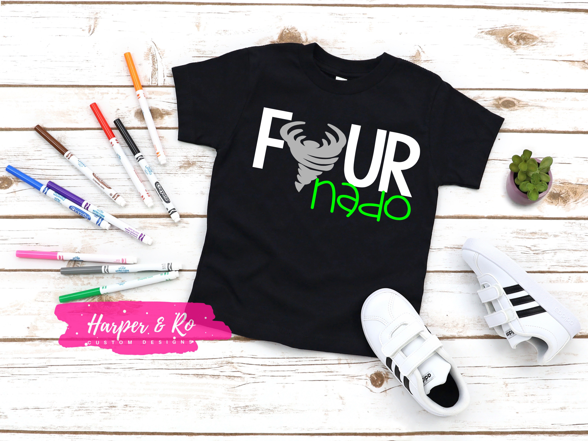 Four Year Old Birthday Shirt, Fournado Shirt, 4th Birthday Shirt